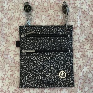 New Hip Klips Stylish Black and White Mini Bag